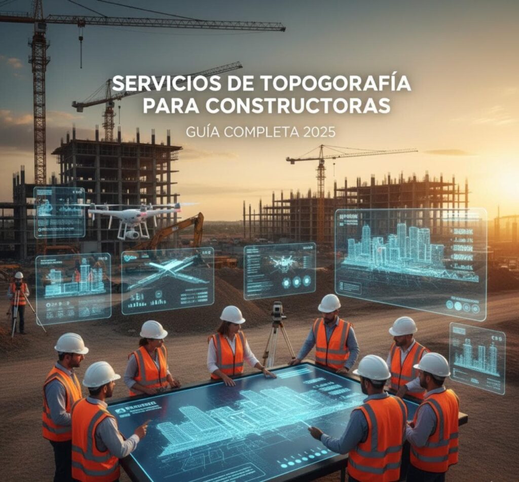 Servicio de topografia para constructoras